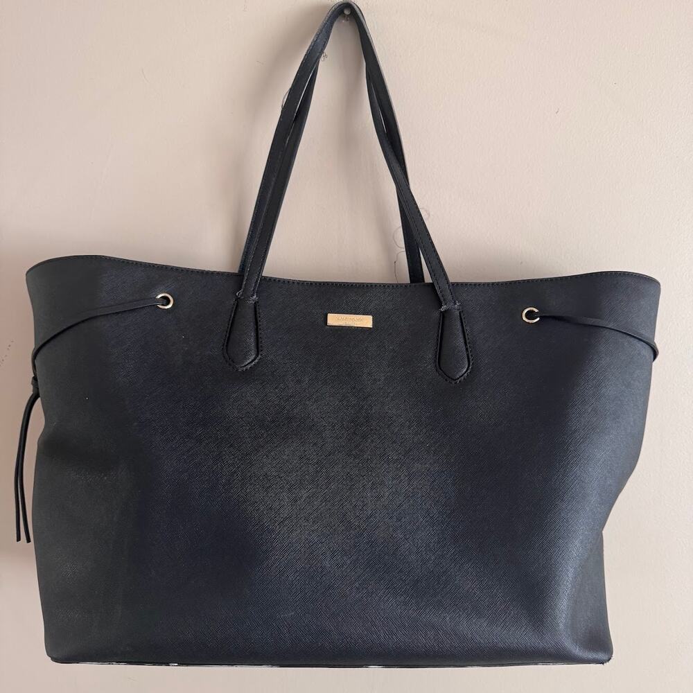 Kate Spade Laurel Way Ari Tote Black Saffiano Leather Large - READ DESC.